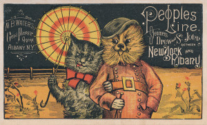 111 - People's Line trade card, 1880年代(1)