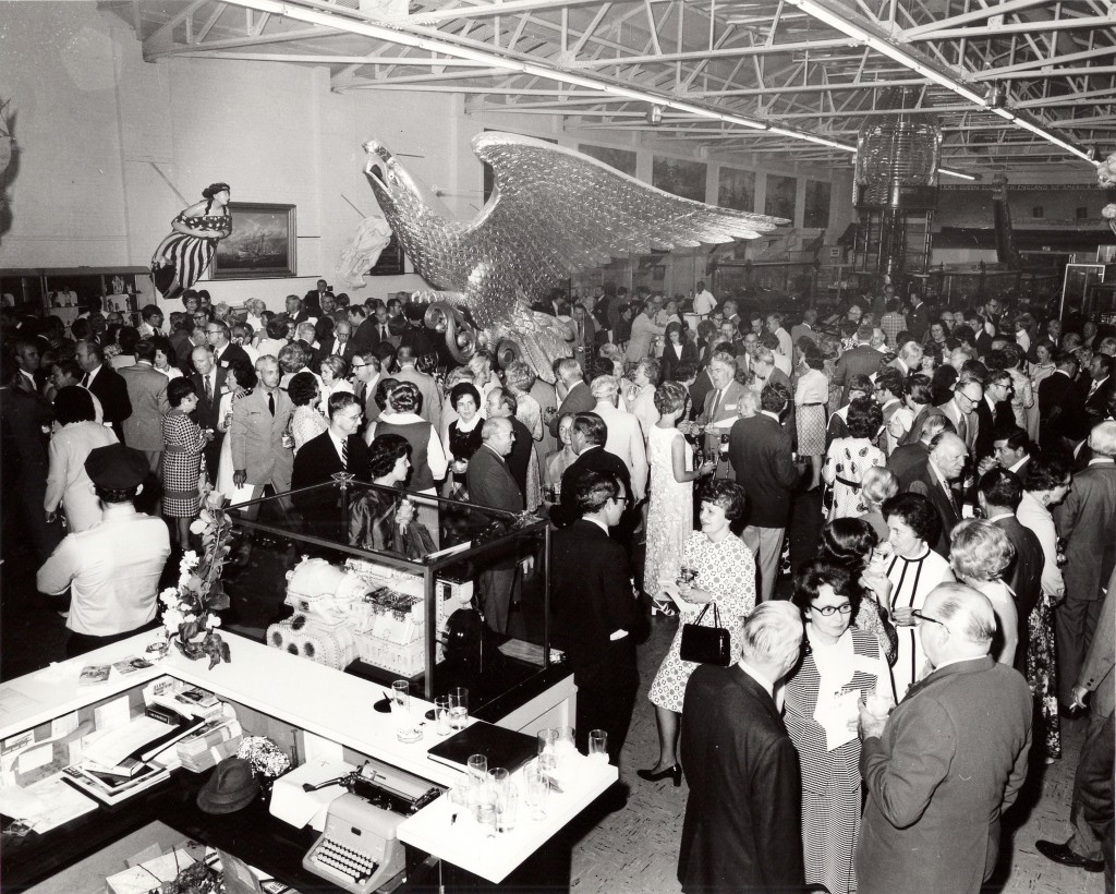 1972, Opening of the Gibbs Gallery