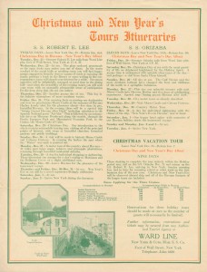 Ward Line假期旅游到哈瓦那广告（2）