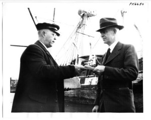 Captain Tripp and Carl C. Butler