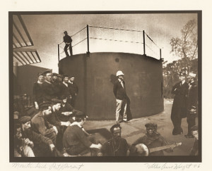 Monitor's deck, past/present, by Willie Anne Wright