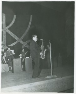 Saxophonist from Gray Gordon's Orchestra