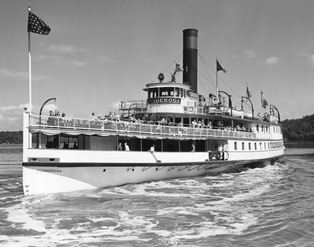 Ticonderoga（侧轮蒸锅：1906年）