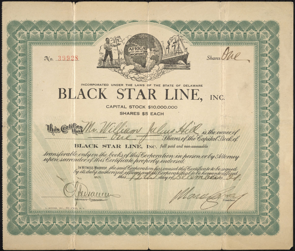 马库斯·加维的黑星公司