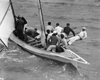 Log canoe race in Annapolis, Maryland