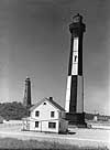 New and Old Cape Henry Lighthouse Towers, Cape Henry, Virginia