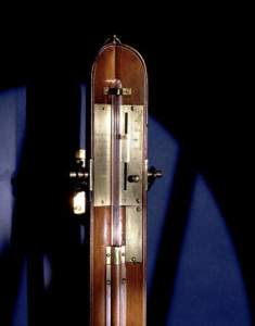 红木内部v形海洋气压计Nairne & Blunt，英国伦敦，约1780年