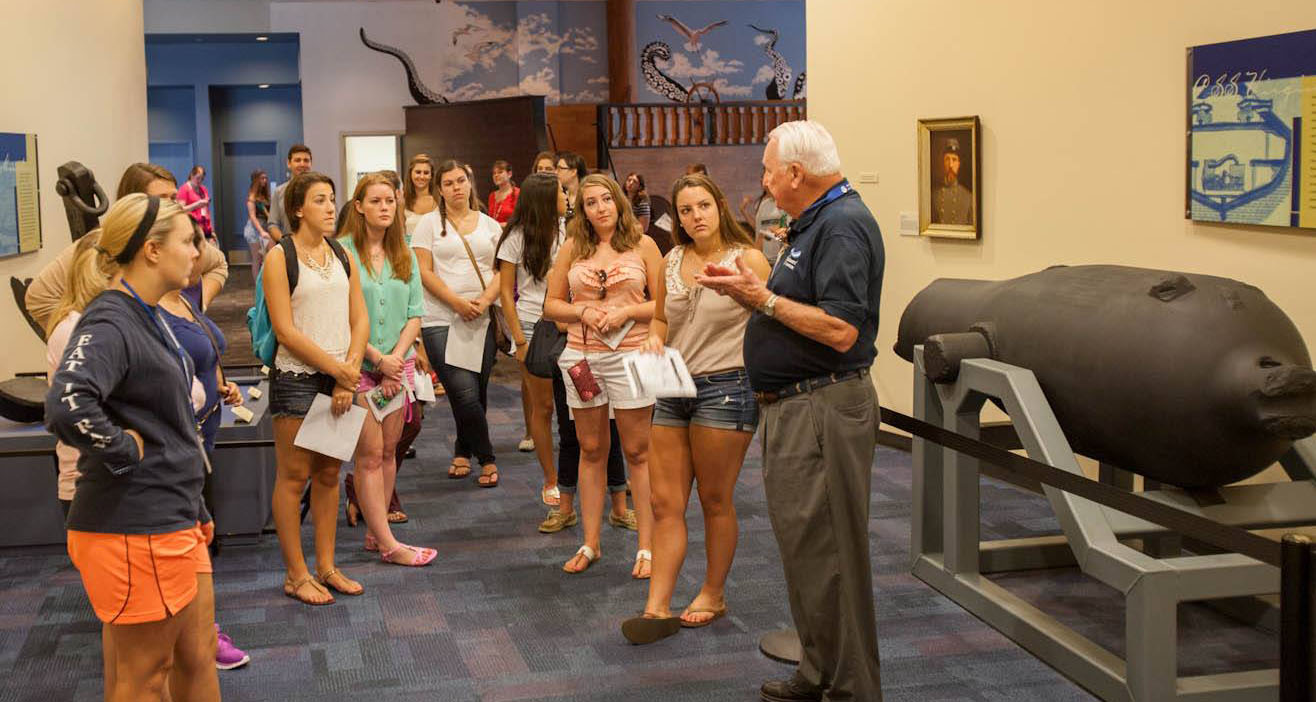 Docent tour banner