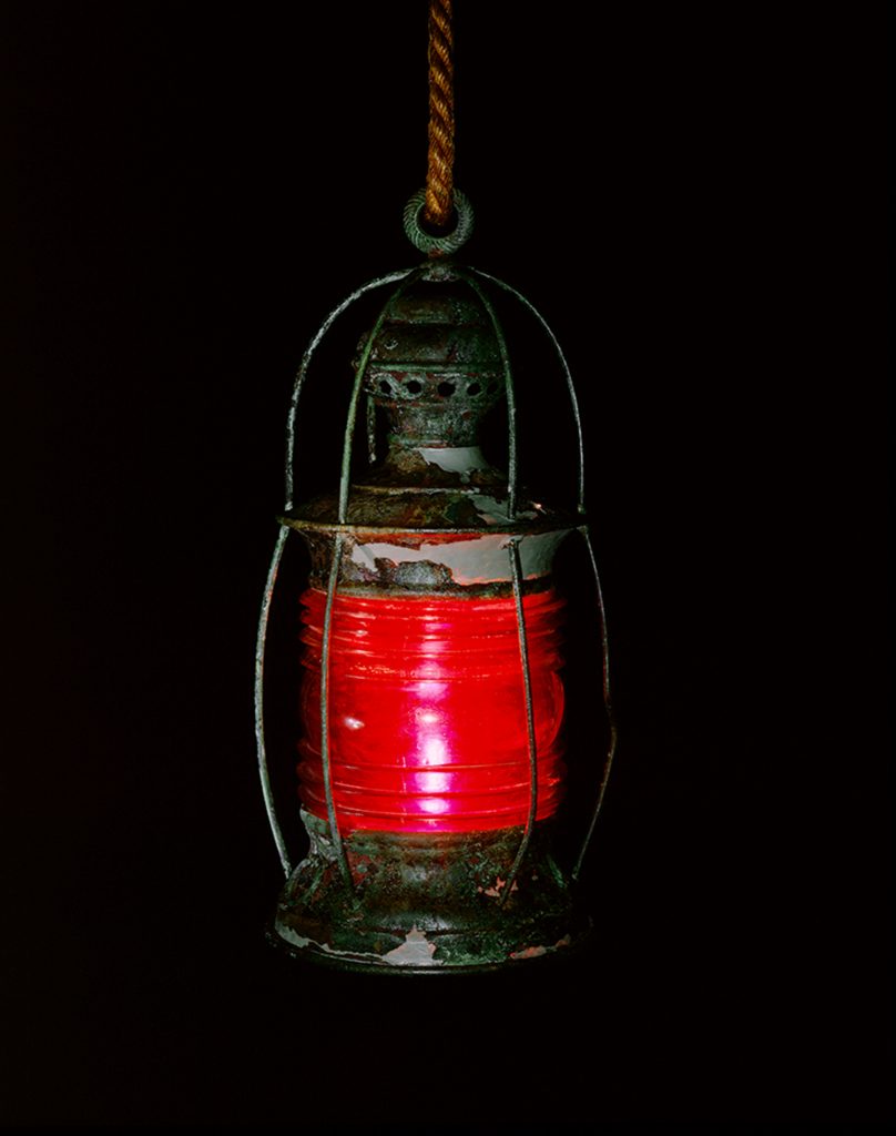 USS <em>Monitor</em>'s red signal lantern